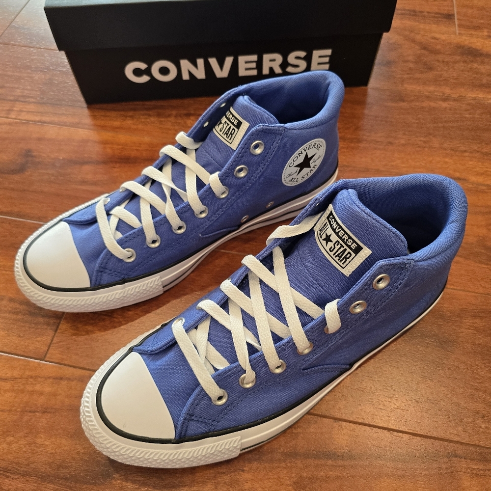 Converse Chuck Taylor Malden Street Sneakers Men's Size 10 Blue Canvas A05673F
